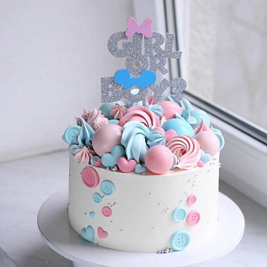 Торт "Girl or Boy" купить - арзамас.сладкоежкин.рф